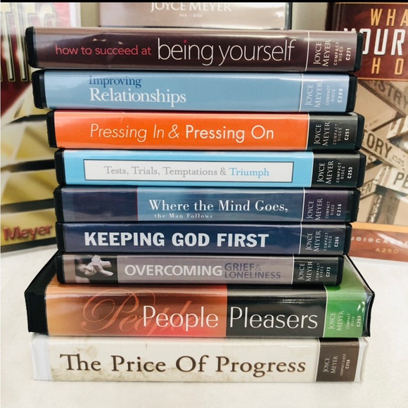 $15 SALE! 15pc Joyce Meyer Learning CD DVD Booklets Lot Set - Picture 3 of 4
